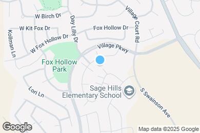 Map image of the property - 317 W Willow Creek Dr