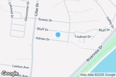 Map image of the property - 435 Adrian Dr