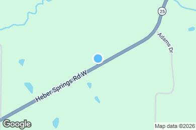 Map image of the property - 4370 Heber Springs Rd W