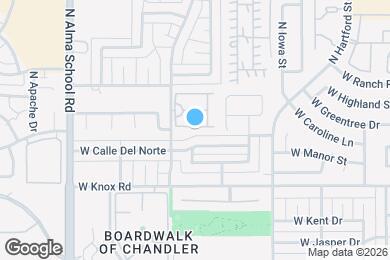 Map image of the property - 1505 N Evergreen St