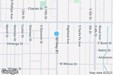 Map image of the property - 751 S 9th St