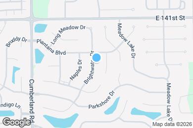 Map image of the property - 13905 Brightwater Dr