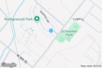 Map image of the property - 824 Wedgewood Dr