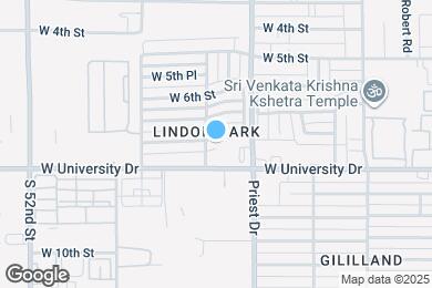 Map image of the property - 1431 W 7th Pl
