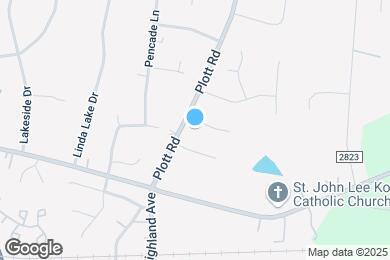 Map image of the property - 6806 Van De Rohe Dr