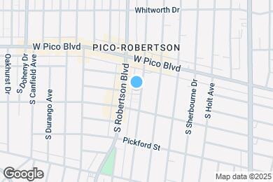 Map image of the property - 1455 S Wooster St