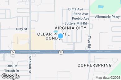 Map image of the property - 4047 Las Vegas Dr