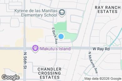 Map image of the property - 1210 W Kelly Ln