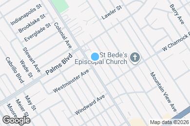 Map image of the property - 3544 S Centinela Ave