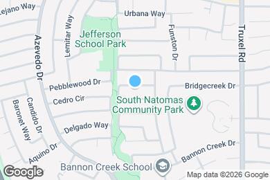 Map image of the property - 1929 Oak Bluff Way