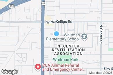 Map image of the property - 1859 N Morris