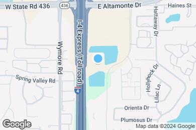 Map image of the property - Furnished Studio - Altamonte Springs