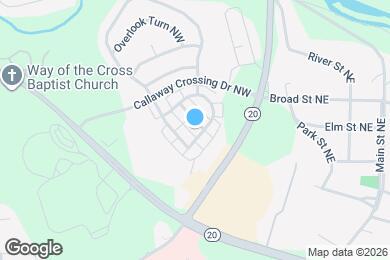 Map image of the property - 128 Hawkeye Ln NW