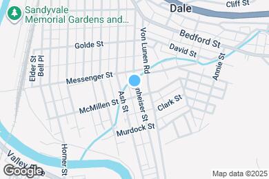 Map image of the property - 722 Fronheiser St