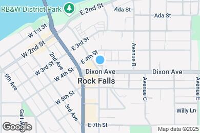 Map image of the property - 203 Dixon Ave