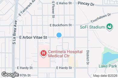 Map image of the property - 626 E Arbor Vitae St