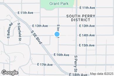 Map image of the property - 1118 E 14th Ave