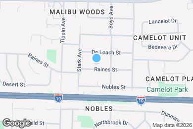 Map image of the property - 3550 Raines St