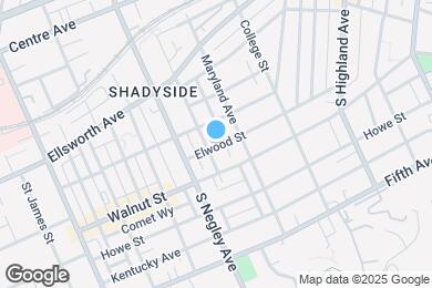Map image of the property - Shadyside Properties