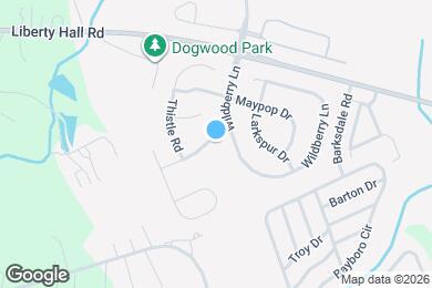 Map image of the property - 105 Vinca Dr