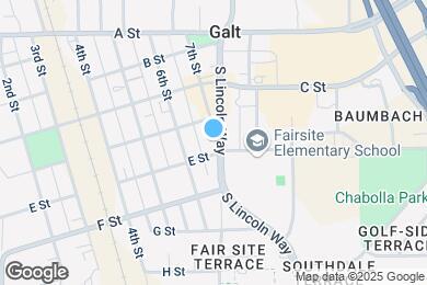 Map image of the property - 434 S Lincoln Way