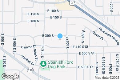 Map image of the property - 771 S 1360 E