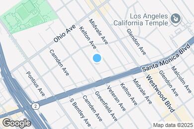 Map image of the property - 1650 Veteran Ave