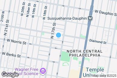 Map image of the property - 1621 Fontain St