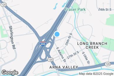 Map image of the property - 2465 Army Navy Dr