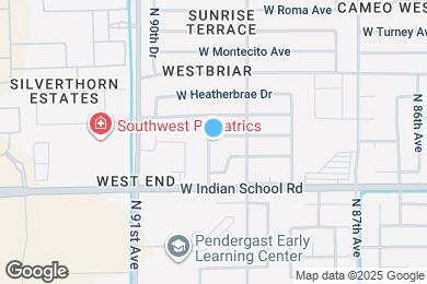 Map image of the property - 8929 W Devonshire Ave