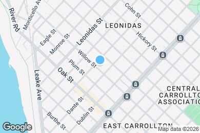 Map image of the property - 8325 Willow St