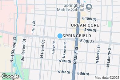 Map image of the property - Dozier Apartments