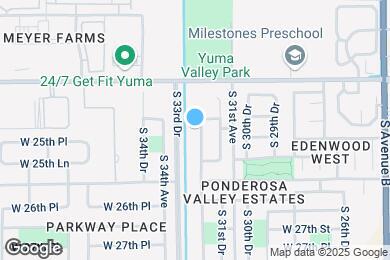 Map image of the property - 2506 S 32nd Ave