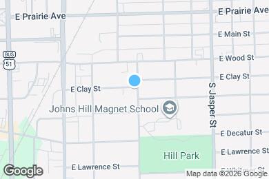 Map image of the property - 305 S Maffit St