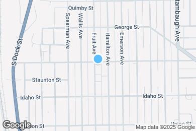 Map image of the property - 703 French St