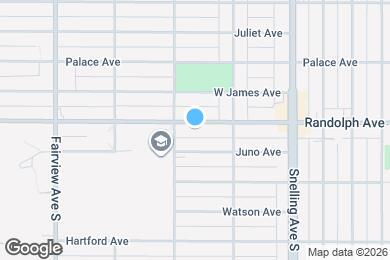 Map image of the property - 1676 Randolph Ave
