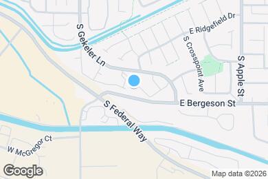 Map image of the property - 3761 S Gekeler Ln