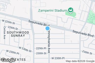 Map image of the property - 2409 W 227th