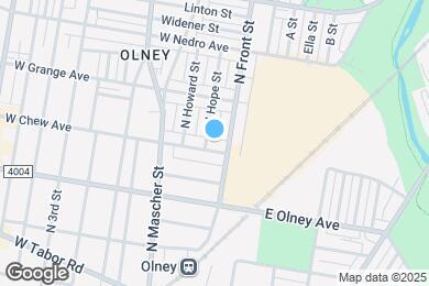 Map image of the property - 115 W Chew Ave