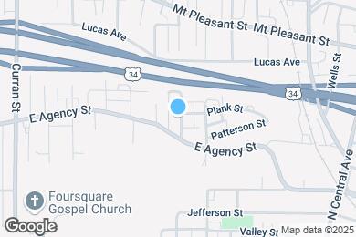 Map image of the property - 609 N Garfield Ave
