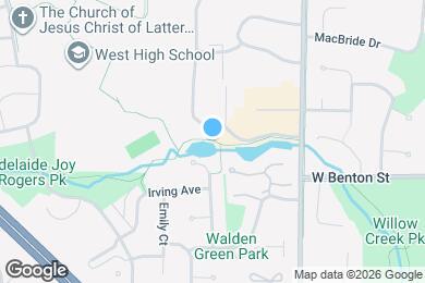 Map image of the property - 2601 Westwinds Dr
