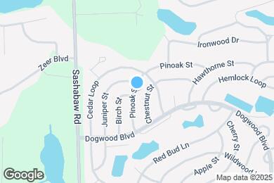 Map image of the property - 3730 Birch St