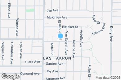 Map image of the property - 583 Chittenden St