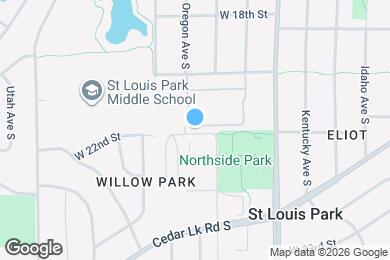 Map image of the property - 7412 W 22nd St