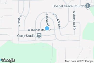 Map image of the property - 9435 W Quarter Moon Dr