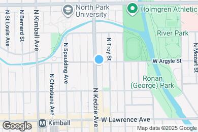 Map image of the property - 3153 W Argyle St