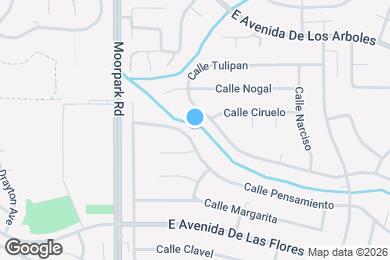Map image of the property - 727 Calle Pensamiento