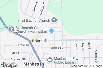 Map image of the property - 275 E Prairie St