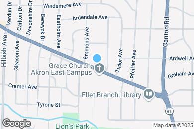 Map image of the property - 2331 E Market St