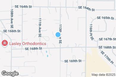 Map image of the property - 16627 113th Ave SE